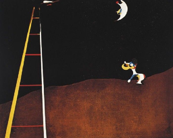 Joan Miro Dog Barking at the Moon